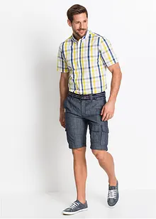 Cargo bermudy z čisté bavlny, Loose Fit, bonprix
