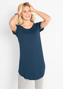 Dlouhé tričko z měkké viskózy, bonprix