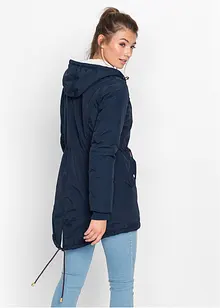 Parka s flísem z medvídkového plyše, bonprix