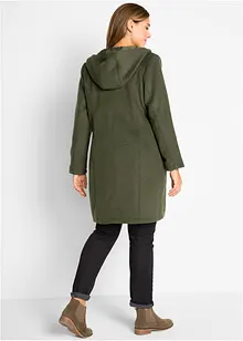 Vlněný kabát Duffle Coat, bonprix