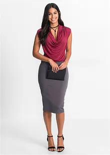 Tričko z viskózové směsi, bonprix