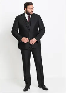 Oblek s vestou a kravatou (4dílná souprava), Regular Fit, bonprix