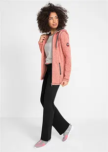 Sportovní bavlněné kalhoty se strečem, Bootcut, bonprix