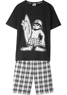 Krátké pyžamo z čisté bavlny (2dílná souprava), bonprix
