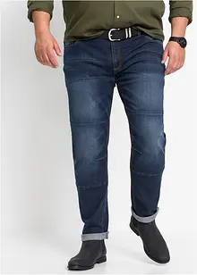 Strečové džíny Regular Fit, Speciální střih, Tapered, bonprix