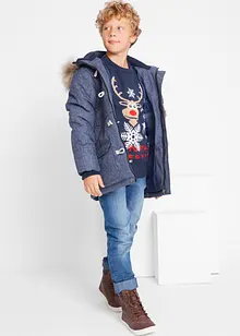 Vánoční svetr z jemné pleteniny, bonprix