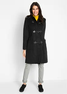 Vlněný kabát Duffle Coat, bonprix