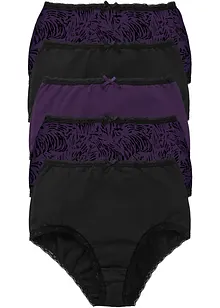 Vysoké kalhotky (5 ks v balení), bonprix