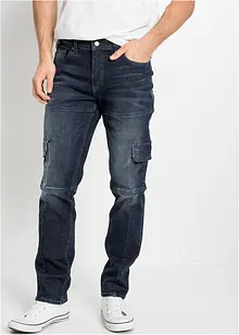 Strečové cargo džíny Slim Fit, Straight, bonprix