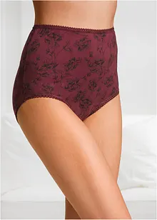 Vysoké kalhotky s organickou bavlnou (4 ks v balení), bonprix