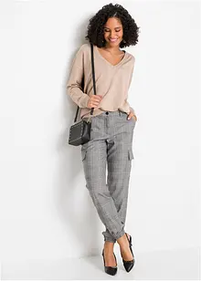 Oversize svetr ze směsi s viskózou, bonprix