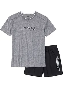 Krátké pyžamo s měkkou bavlnou, bonprix