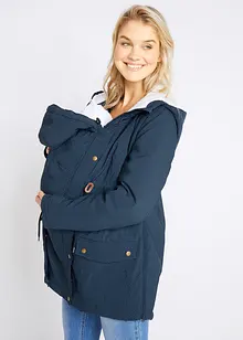 3 v 1 těhotenská a nosící bunda s hebkou podšívkou, bonprix