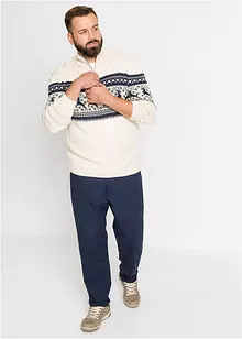 Norský svetr s límečkem na zip, bonprix