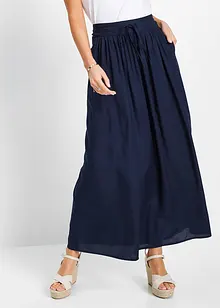 Viskózová maxi sukně, bonprix