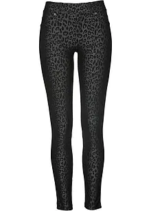 Jeggings s leopardím potiskem, bonprix