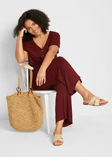 Žerzejový overal ze směsi s viskózou, bonprix