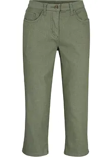 Straight džíny, Mid Waist, pohodlný pas, bonprix