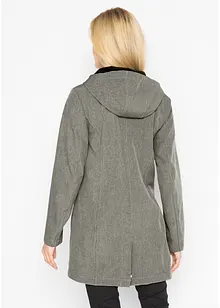 Softshellová parka s kapucí, bonprix
