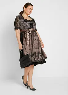 Dirndl s leopardím vzorem, bonprix