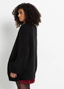 Pletený kabátek Oversize, bonprix