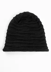 Nařasená čepice Beanie, bonprix