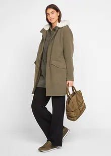 Široké kalhoty s pasem na gumu, z viskózové směsi, bonprix