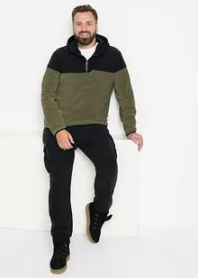 Hřejivé cargo kalhoty z flísu, Regular Fit, bonprix