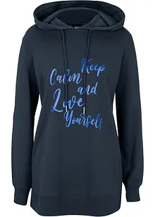 Mikina s kapucí, z čisté organické bavlny, bonprix