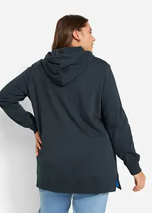 Mikina s kapucí, z čisté organické bavlny, bonprix