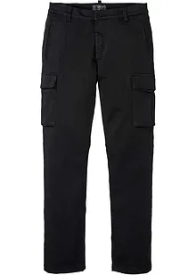 Strečové kalhoty s čistou bavlnou, Regular Fit, Straight, bonprix