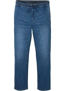 Lehké džíny bez zapínání, Regular Fit, Straight, bonprix