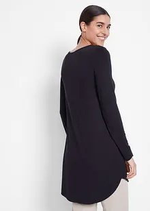 Dlouhé viskózové triko, dlouhý rukáv, bonprix