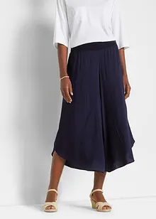 Kalhoty Culotte, délka k lýtkům, z udržitelné viskózy, bonprix
