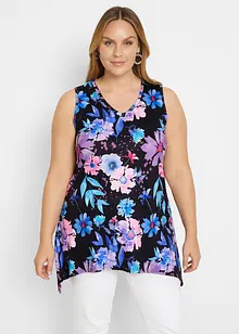 Dlouhé triko s cípy, bonprix