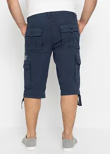 Dlouhé strečové bermudy s cargo kapsami, Regular Fit, bonprix
