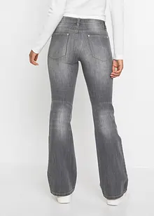Džíny Flared, Mid Waist, bonprix