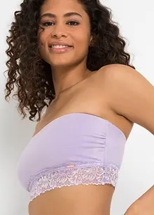 Bandeau podprsenka s organickou bavlnou (2 ks v balení), bonprix