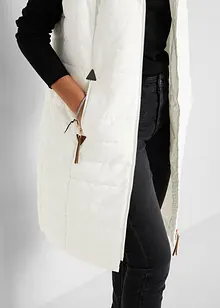 Dlouhá prošívaná vesta, bonprix