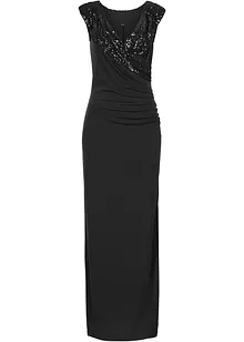 Žerzejové šaty s pajetkami, bonprix