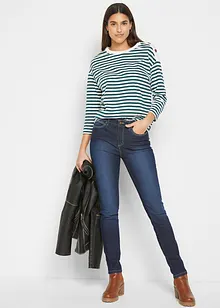 Skinny džíny Mid Waist, streč, bonprix