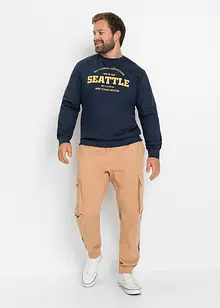 Mikina z čisté organické bavlny (2 ks v balení), bonprix