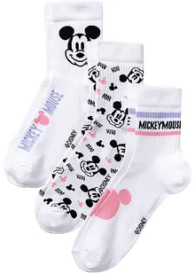 Nízké ponožky Mickey Mouse (3 páry), Disney