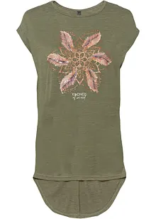 Tričko z jemné viskózové směsi, bonprix