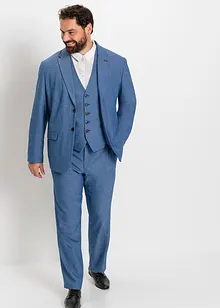 3dílný oblek:  sako, kalhoty, vesta, Regular Fit, bonprix