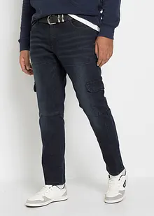 Strečové cargo džíny Slim Fit, Straight, bonprix