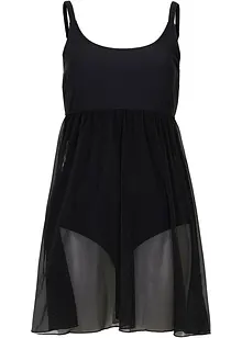 Koupací šaty se síťovinou, bonprix