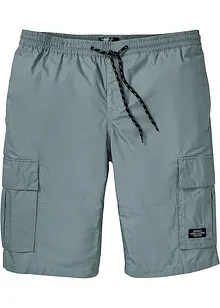 Cargo bermudy bez zapínání, pohodlný střih, Regular Fit, bonprix