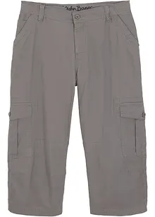 3/4 kalhoty z čisté bavlny, Loose Fit, bonprix