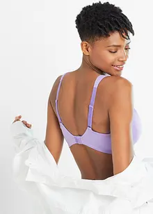 Podprsenka bez kostic, s bavlnou (3 ks v balení), bonprix